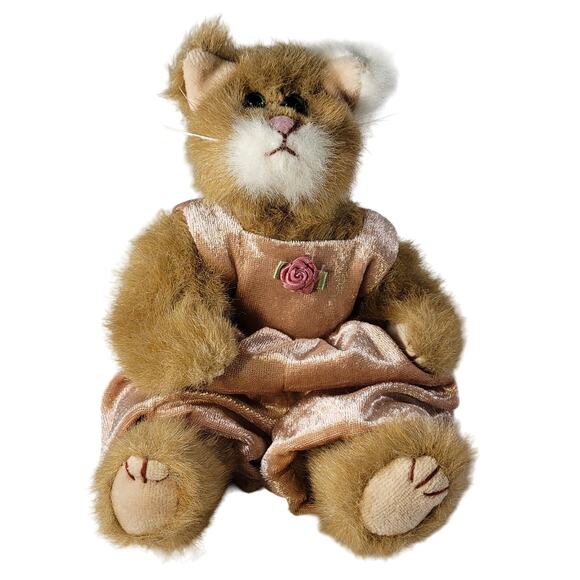 TY Attic Treasures Cats Heather Sammy 1993 Plush Collectible Pair Stuffed Animal - Picture 9 of 16